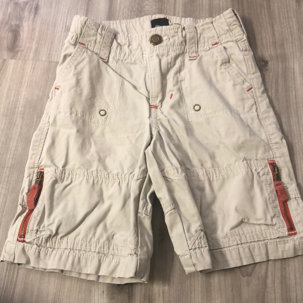 Boys Khaki Cargo shorts